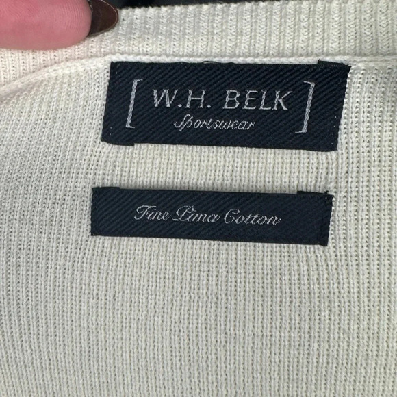 Vintage Sweater Vest 100% Pima Cotton - Picture 2 of 13